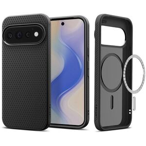Spigen Liquid Air Matte Black Google Pixel 11 Pro MagSafe tok kép