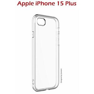 Swissten Clear Jelly Apple iPhone 15 Plus átlátszó tok kép