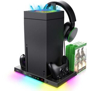 iPega XBX024S Multifunkciós Xbox RGB töltőállvány hűtéssel kép