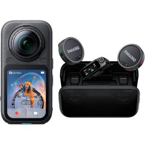 Insta360 X6 Standard Midnight Black + Mic Pro (2 TX + 1 RX) kép