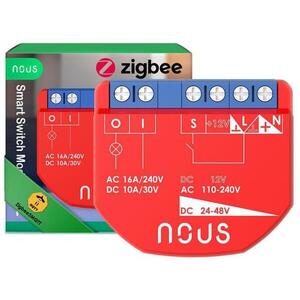 Nous B1Z ZigBee Okos kapcsolómodul (1 csatorna, fogyasztásmérés nélkül) kép