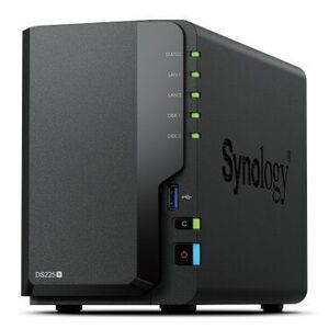 SYNOLOGY NAS 2 fiókos DS225+ Intel Celeron J4125 4x2GHz, 2GB DDR4... kép