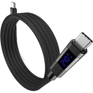 ChoeTech PD240W USB-C to USB-C Digital Display Magnet 1.8m Cable kép