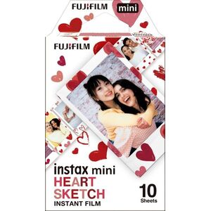 FujiFilm film Instax mini Heart Sketch WW1 kép