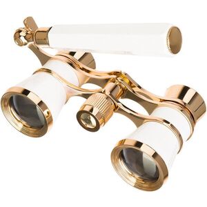Levenhuk Broadway 325E White Lorgnette Opera Glasses kép