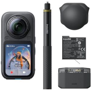 Insta360 X6 Essentials Bundle Midnight Black kép