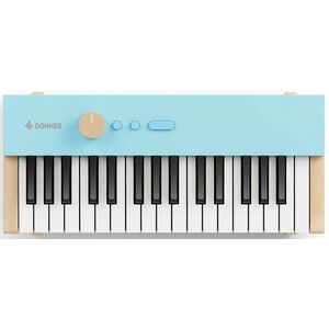 DONNER KIDO V-10 Mini Digital Keyboard 32 keys Light Blue kép