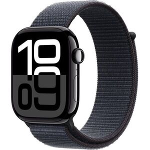 Apple Watch Series 10 46mm Jet Black Aluminium Case with Ink Sport Loop kép