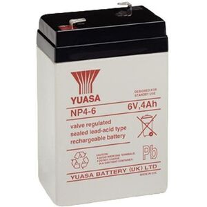 YUASA 6V 4Ah Karbantartásmentes ólomakkumulátor NP4-6 kép
