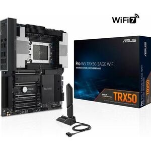 ASUS Pro WS TRX50-SAGE WIFI AMD TRX50 Socket sTR5 SSI CEB alaplap kép