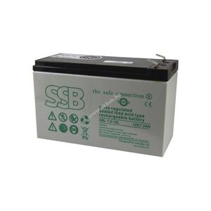 SSB SBL7, 2-12L 12V 7200mAh ólomsavas akku AGM kép