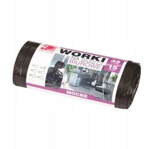 BRATEK szilárd szemeteszsák 35 l, 15 db kép