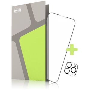 Tempered Glass Protector iPhone 14 Pro üvegfólia + kamera védő fólia - keret kép