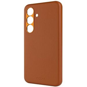 FIXED MagLeather Qi2 Samsung Galaxy S25 MagSafe barna tok kép