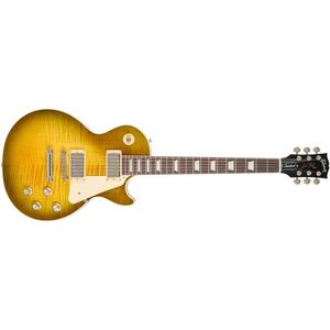 Gibson Les Paul Standard 60s AAA Figured Top Aged Green Lemon Fade kép