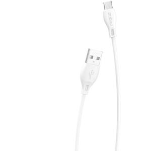 Adatkábel - USB Type-C - fehér - 1 m kép