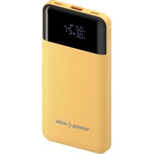AlzaPower Parade Gen2 10000mAh Power Delivery, 22, 5W, sárga kép