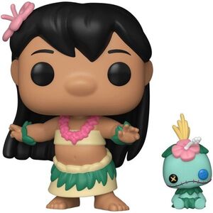 Funko POP! Disney: Lilo and Stitch - Hula Lilo w/Scrump kép