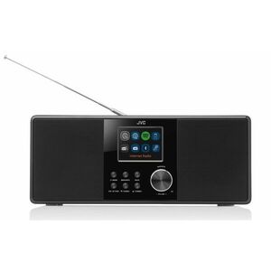 JVC RA-E981B 10W, 2.0, FM/DAB/DAB+/RDS FM, Érintőképernyős, Feket... kép