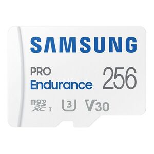 256GB microSDXC Samsung PRO Endurance U3 V30 + adapter (MB-MJ256KA/EU) kép