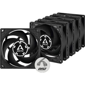 Arctic P8 PWM Ventilátor - 5 db-os Csomag - 8cm kép