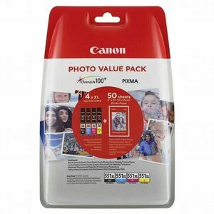 Canon PIXMA XL Tintapatron készlet - 4db (XL) kép