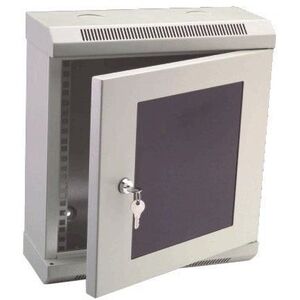 Datacom 10" 9U / 140mm, üvegajtós, szürke kép