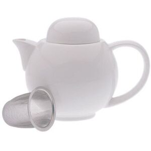 Maxwell & Williams Teáskanna és 6 csésze szűrővel WHITE BASICS kép