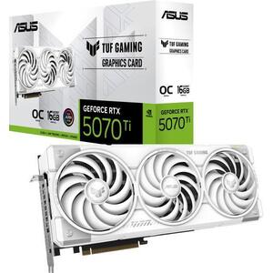 TUF Gaming GeForce RTX 5070 Ti WHITE OC 16GB GDDR7 256bit (TUF-RTX5070TI-O16G-WHITE-GAMING) kép