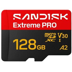 microSDHC Extreme PRO 128GB UHS-I (SDSQXCJ-128G-GS6MA) kép