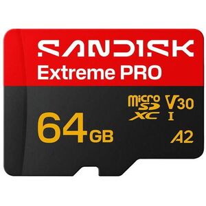 microSD Extreme Pro 64GB (SDSQXCU-064G-GS6MA) kép