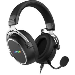 HATOR HYPERGANG 3 USB headset, fekete kép