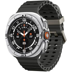 Spigen Bezel Tune Pro (Pilot) Samsung Galaxy Watch Ultra 2 ezüst tok - 47mm kép