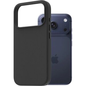 AlzaGuard TechWoven Case Compatible with Magsafe iPhone 17 Pro fekete tok kép