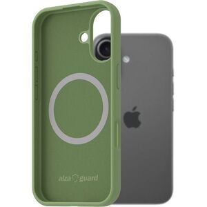 AlzaGuard iPhone 17 zöld szilikon Magsafe tok kép