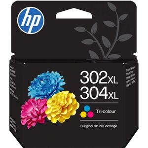 HP B7RT8AE No. 302XL + 304XL, tri-color kép