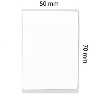 Niimbot R B21 címke, 50×70 mm, 110 db, fehér kép