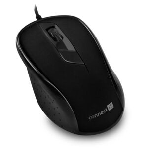 CONNECT IT Optical USB mouse fekete kép