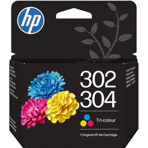 HP B7RT6AE No. 302 + 304, tri-color kép