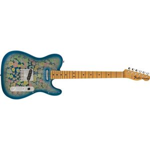 Fender Custom Shop Vintage Custom 68 Blue Flower Telecaster NOS kép