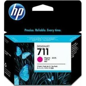HP DesignJet 711 Magenta Tintapatron - 3 db kép