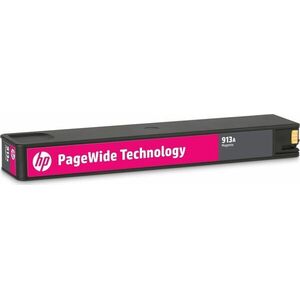 HP 913A PageWide Magenta Tintapatron kép