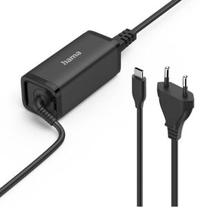 Hama 00200023 áramátalakító és inverter Beltéri 65 W Fekete kép