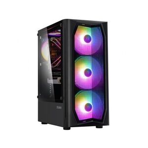 Zalman Ház Midi ATX N4 Tápegység nélkül, Fekete RGB kép