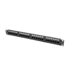 Lanberg PPU5-1024-B 19"/1U 24port Cat5e UTP árnyékolatlan fe... kép
