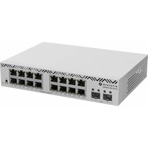 MikroTik CSS318-16G-2S+IN 16-Portos Gigabites Switch 2 SFP+ Porttal kép