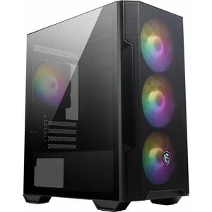 MSI MAG Forge M100R Micro-ATX Számítógépház - ARGB, Fekete kép