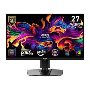 MSI 26, 5" 271QP QD-OLED X28 16: 9 WQHD QD-OLED Gaming Monitor... kép