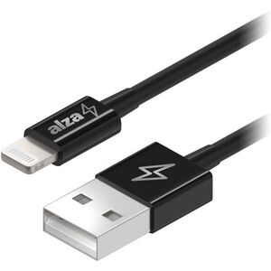 AlzaPower Core USB-A to Lightning MFi (C189) 1m, fekete kép