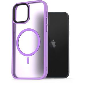 AlzaGuard Matte iPhone 11 Magsafe világoslila tok kép